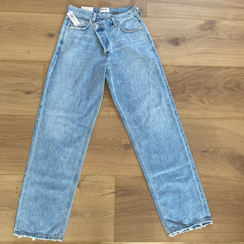 BNWT Agolde criss cross upsized Jean size 25